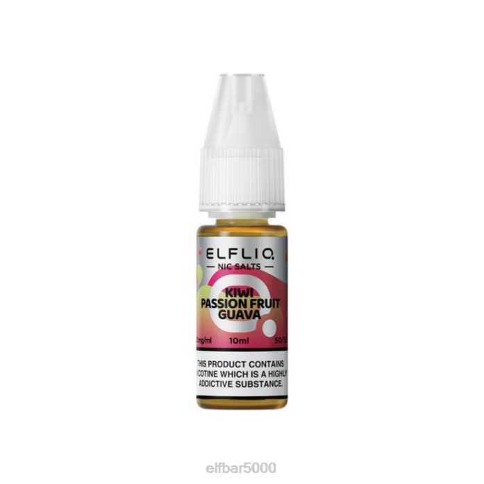 elfbar elfliq kivi pasifloros gvajavos nic druskos - 10ml-10mg/ml- ELF BAR Vape V20N209