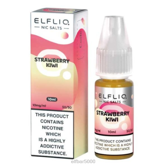 elfbar elfliq nic druskos - braškių kivi - 10ml-20 mg/ml- ELF BAR Lietuva V20N181