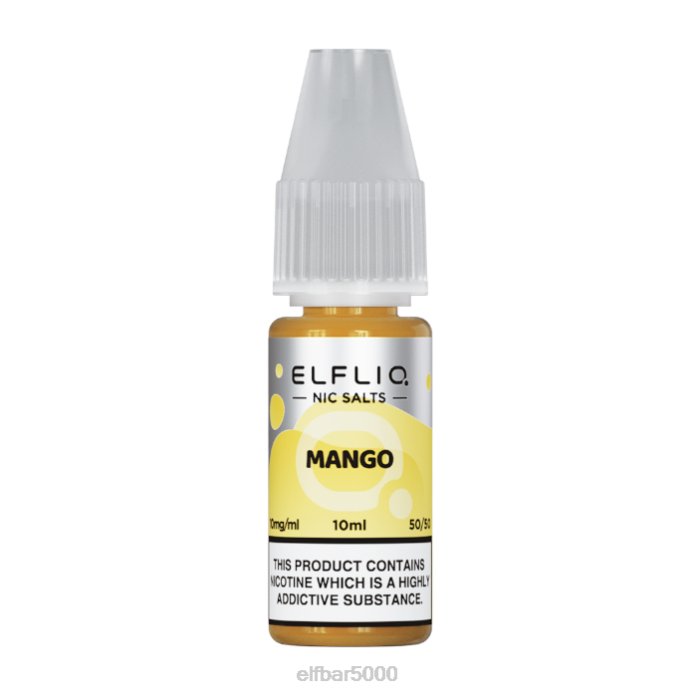 elfbar elfliq nic druskos - mango - 10ml-10 mg/ml- ELFBAR Disposable V20N188
