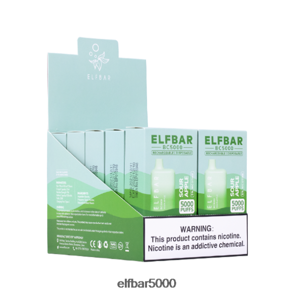 ELFBAR rūgštus obuolys eb bc5000 vartotojas – vienas4B22J61 - ELF BAR Skoniai