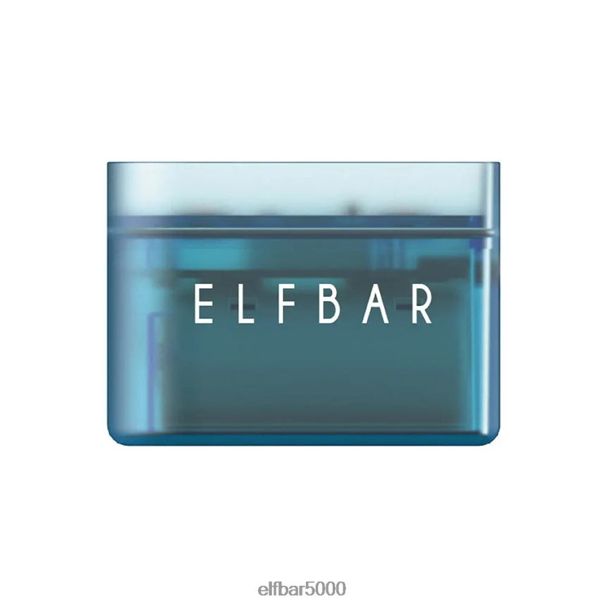 ELFBAR iš anksto užpildytas ankšties rinkinys Lowit 5500 2% nic Blue Raspberry mėlyna avietė+mėlyna baterija 6T86DN134 - ELF BAR V8
