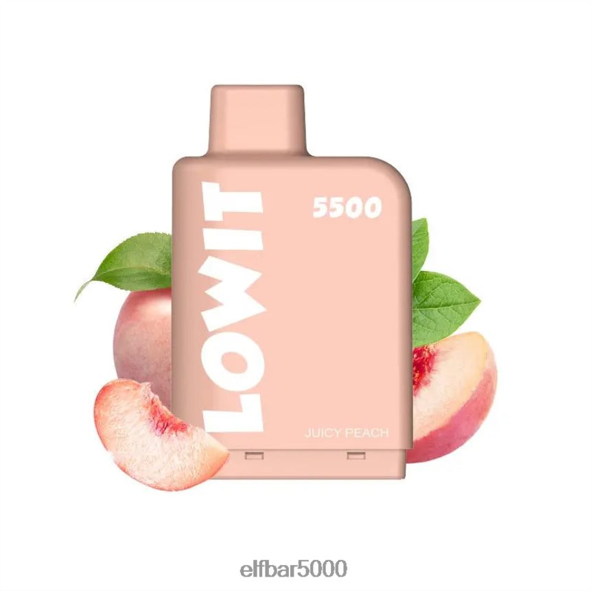 ELFBAR iš anksto užpildytas pod lowit 5500 išpūtimų 2%nic mango pasifloros vaisius 6T86DN146 - ELF BAR Disposable Pods