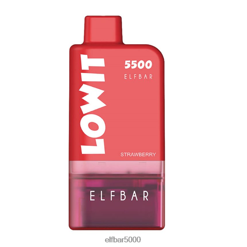 ELFBAR užpildytas pod rinkinys lowit 5500 2%nic braškių jogurtas 6T86DN132 - ELFBAR Bc5006 Kaina