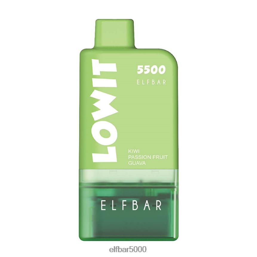 ELFBAR užpildytas pod rinkinys lowit 5500 2%nic braškių ledų 6T86DN125 - ELFBAR Disposable