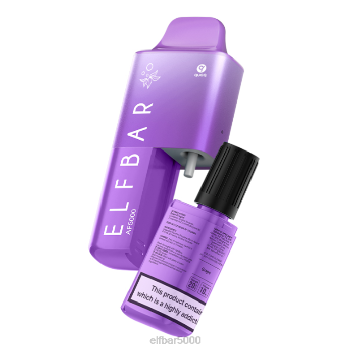 elfbar af5000 užpildytas rinkinys - 20 mg Vynuogė - ELF BAR Lithuania V20N52