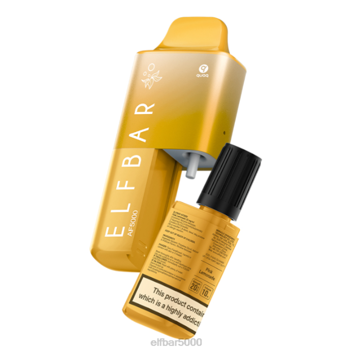 elfbar af5000 užpildytas rinkinys - 20 mg rožinis limonadas - ELFBAR Lietuva V20N54