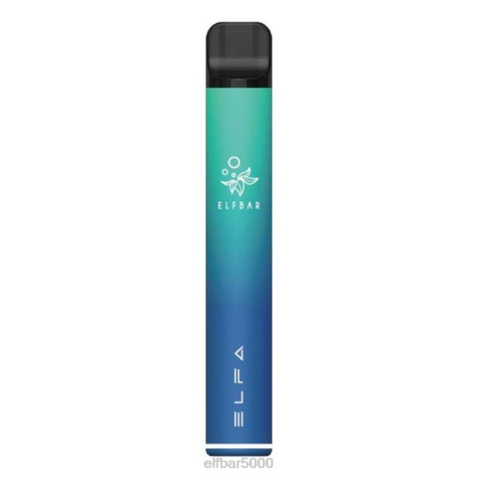 elfbar elfa pod rinkinys - pod starter kit - 500mah aurora mėlyna - ELF BAR Pods V20N104