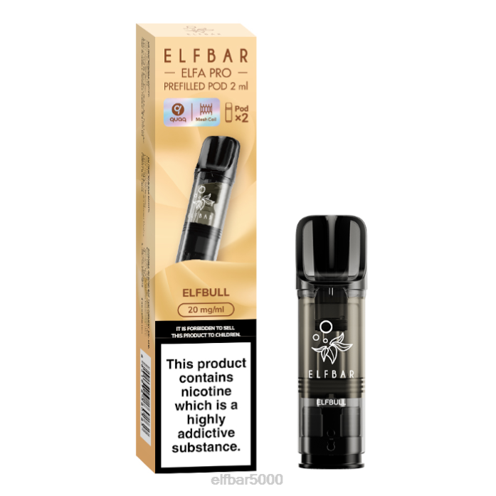elfbar elfa pro užpildytos ankštys - 20 mg - 2 vnt elfų turbo - ELF BAR Lietuva V20N101