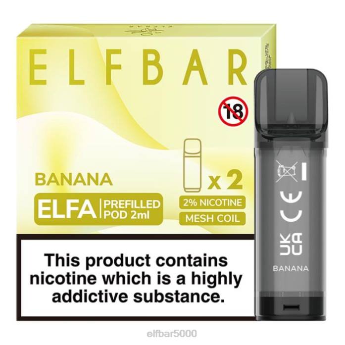 elfbar elfa užpildyta ankštis - 2ml - 20mg (2 pakuotės) mėlynių rūgščių aviečių - ELF BAR V9 V20N114