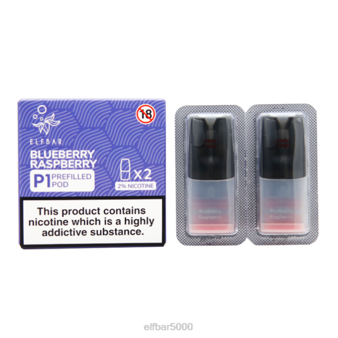elfbar mate 500 p1 užpildytų ankščių - 20 mg (2 pakuotės) Vynuogė - ELF BAR Vape V20N145