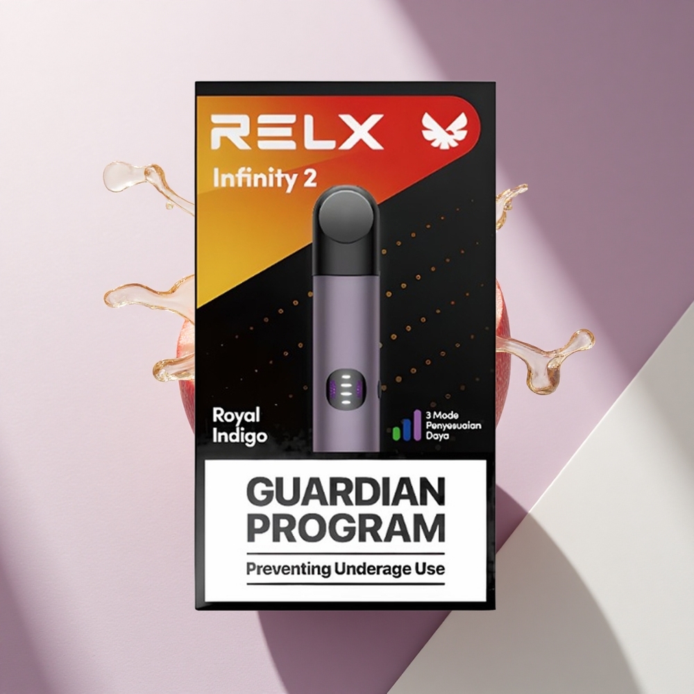 Relx Infinity 2 Vape Device Karališkasis Indigo su 440mAh ir 1,9 ml talpa