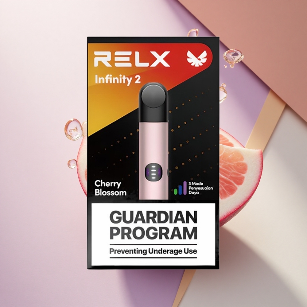 Relx Infinity 2 Vape Device Rožinis su 440mAh ir 1,9 ml talpa