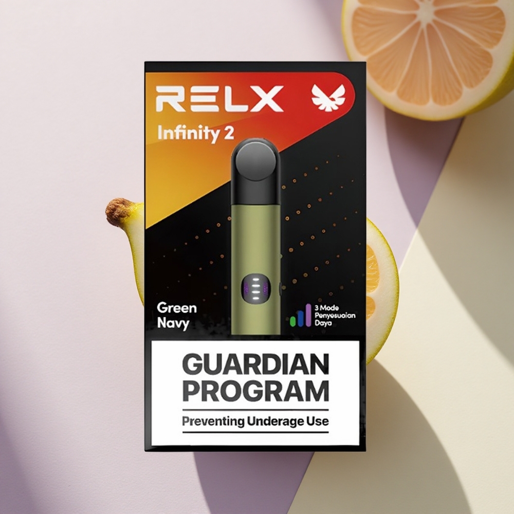 Relx Infinity 2 Vape Device Žaliasis laivynas 440mAh 1.9ml