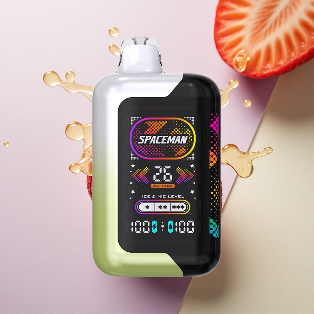 SMOK SPACEMAN SP40000 Puffs Braškių Kivių 20ml 50mg Nikotino 1000mAh