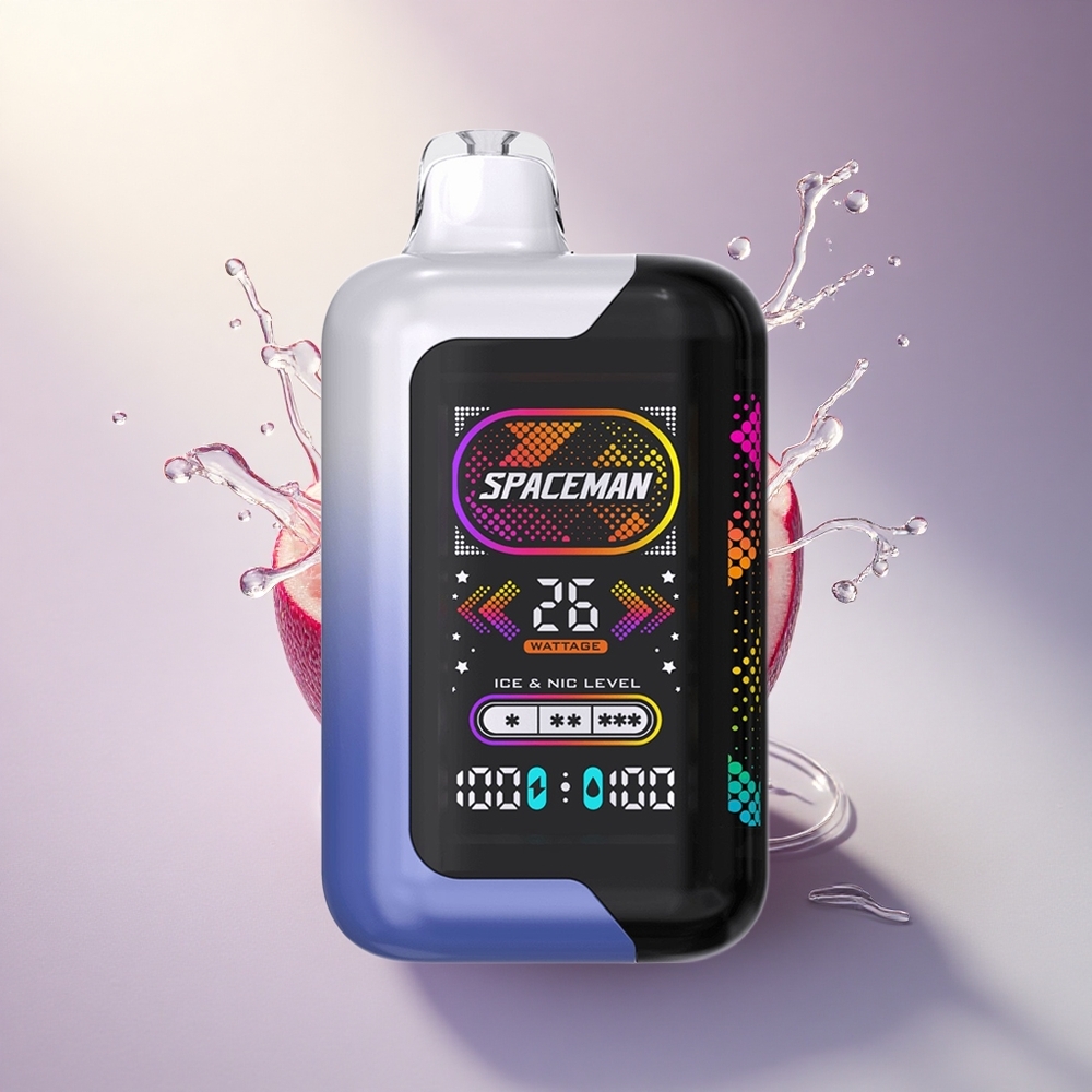 SMOK SPACEMAN SP40000 Puffs Mėlynasis Avietinis Ledas 50mg nikotino / 1000mAh