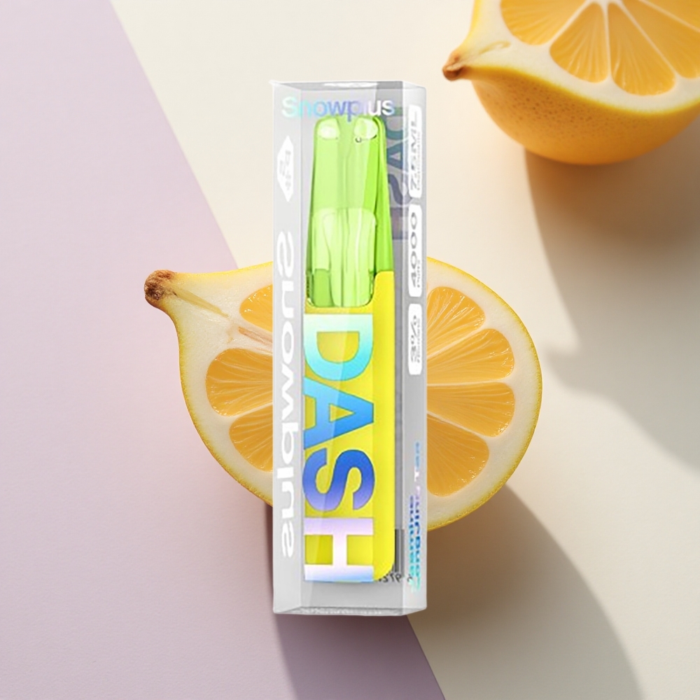 Snowplus Dash 4000 Puffs Jasmino Longdzingo Arbata su 530 mAh ir keramikiniu atomizeriumi