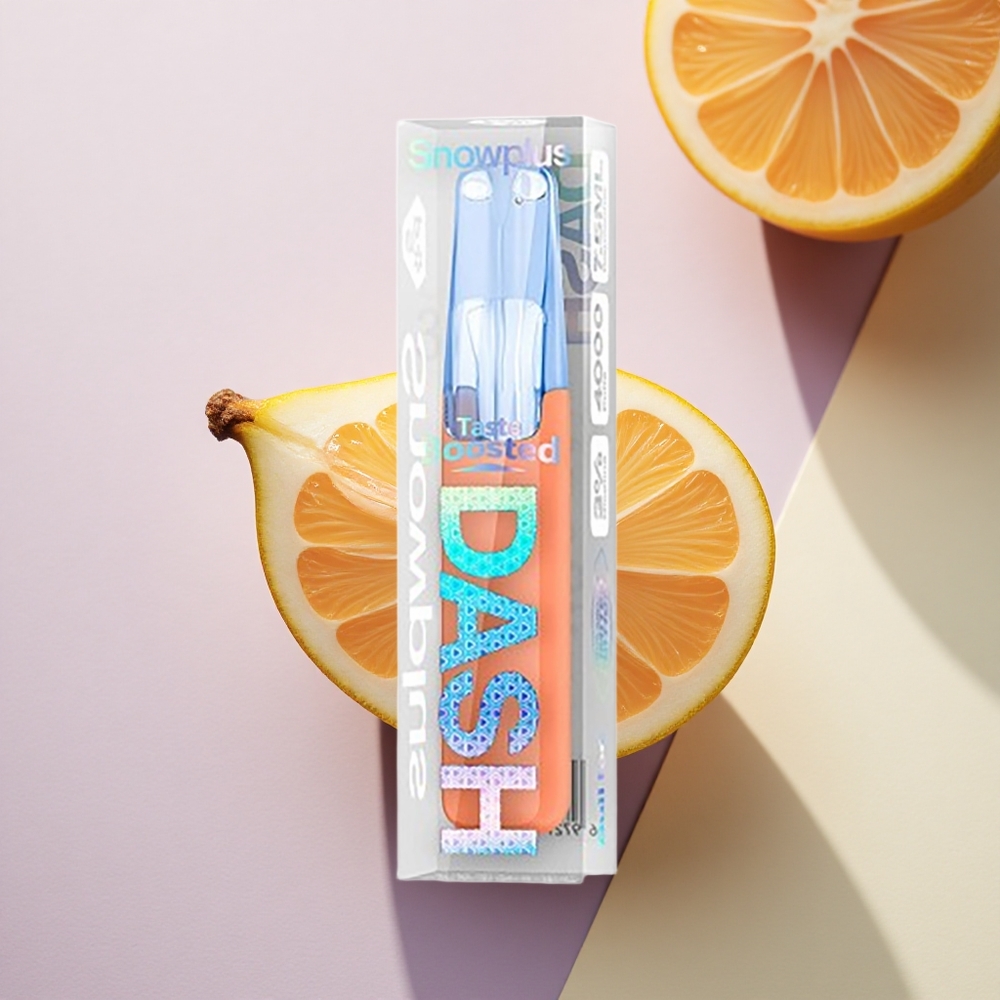 Snowplus Dash 4000 Puffs Jautienos Ledas 7,5 ml Ceraminis 530 mAh