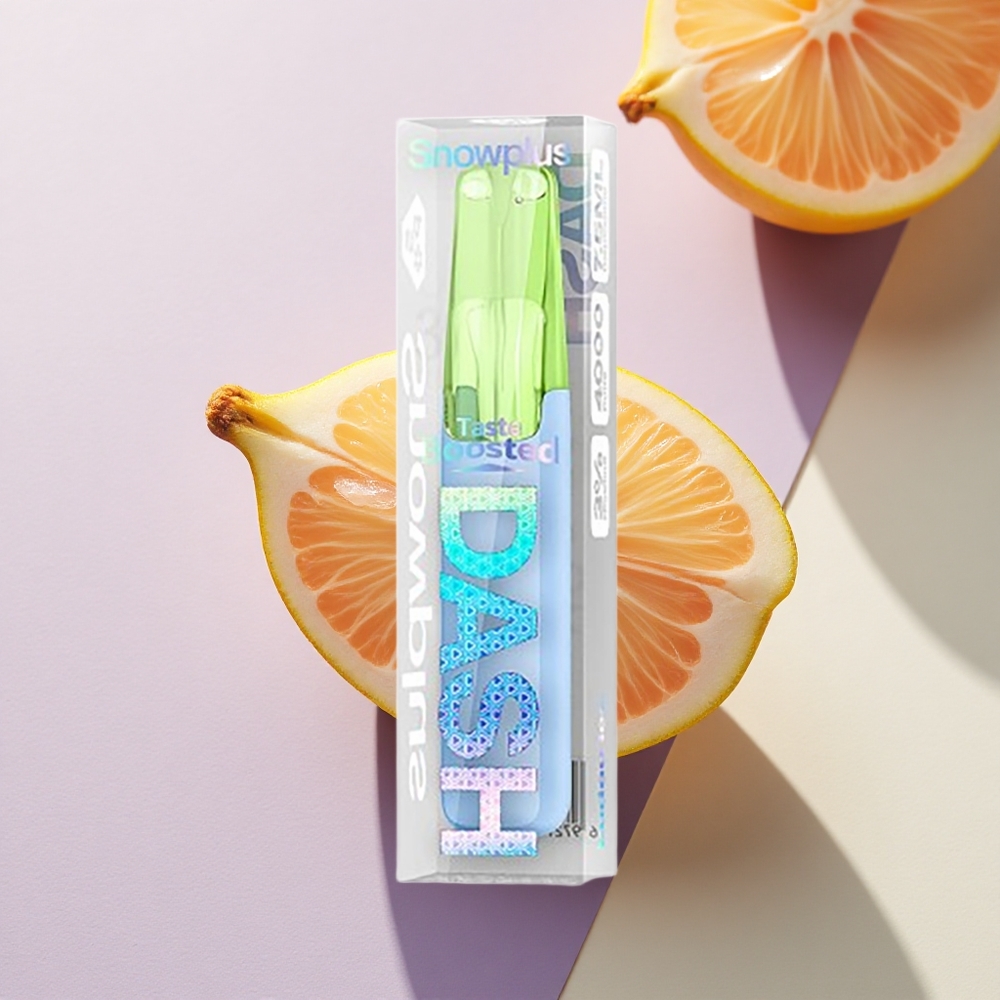 Snowplus Dash 4000 Puffs Ludou Ledas 530 mAh 7,5 ml Nikotinas