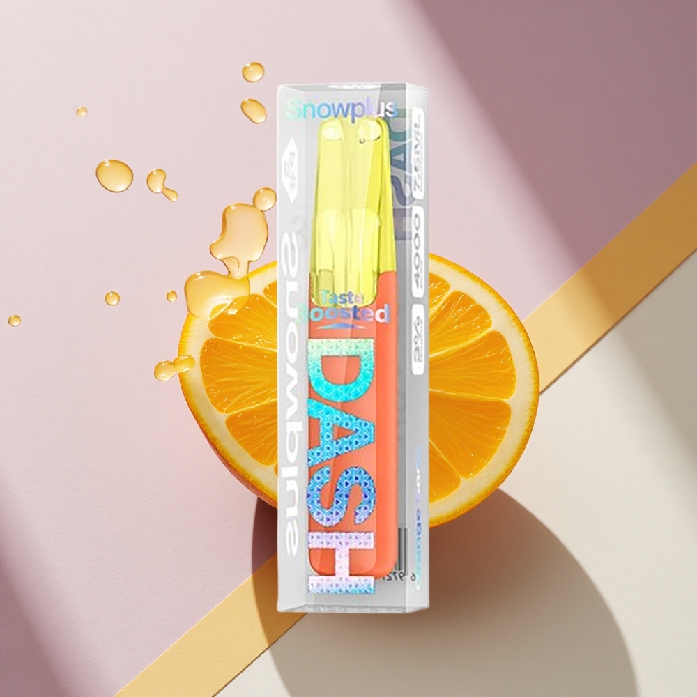 Snowplus Dash 4000 Puffs Oranžinė Soda Keraminė 530 mAh