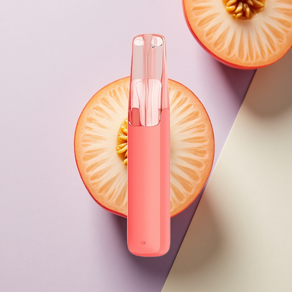 Snowplus Dash 4000 Puffs Persikas Ledas 530 mAh Ceraminis