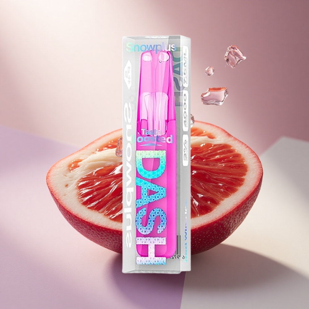 Snowplus Dash 4000 Puffs Raudonųjų vynų ledas su keramika ir 530 mAh