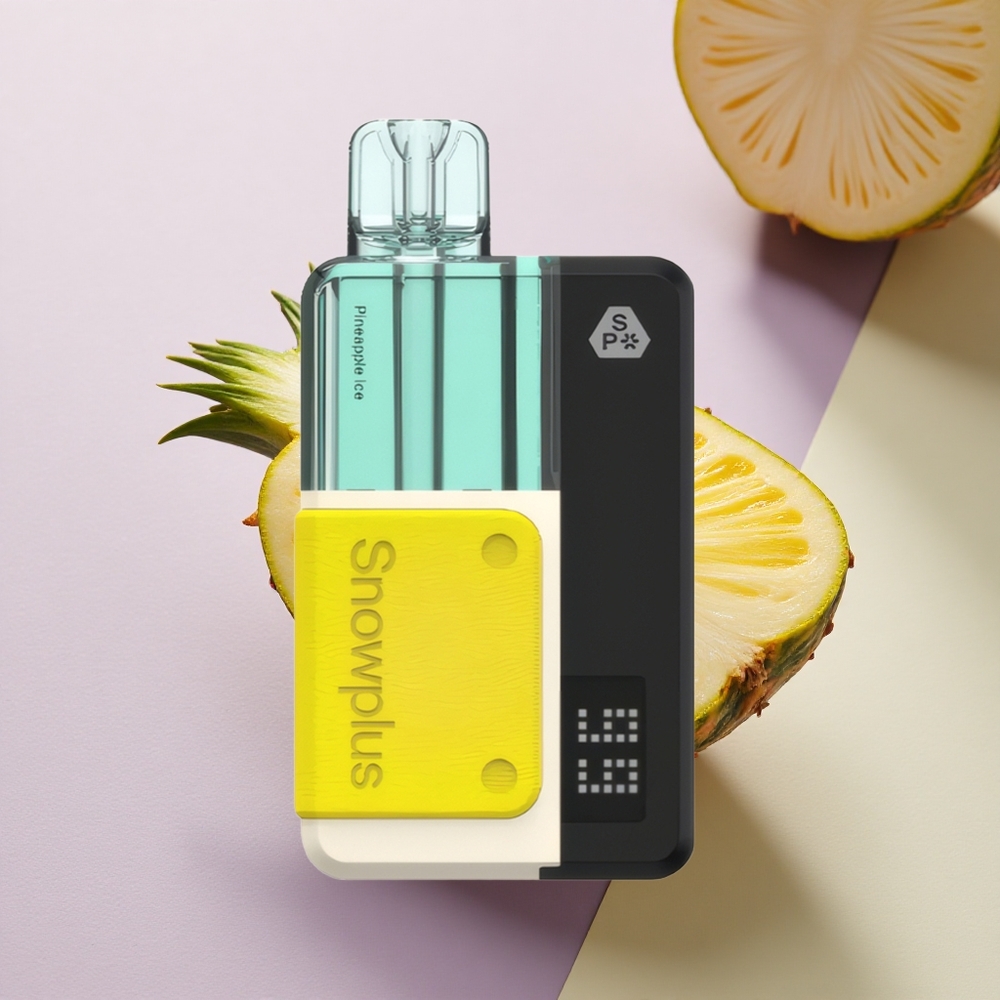 Snowplus Swift 15000 Puffs Pod Kit Ananasų Ledas Dual Mesh 1000 mAh