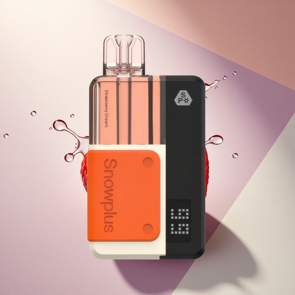 Snowplus Swift 15000 Puffs Pod Kit Braškinių Sapnų 1000 mAh Dvigubas Tinklas