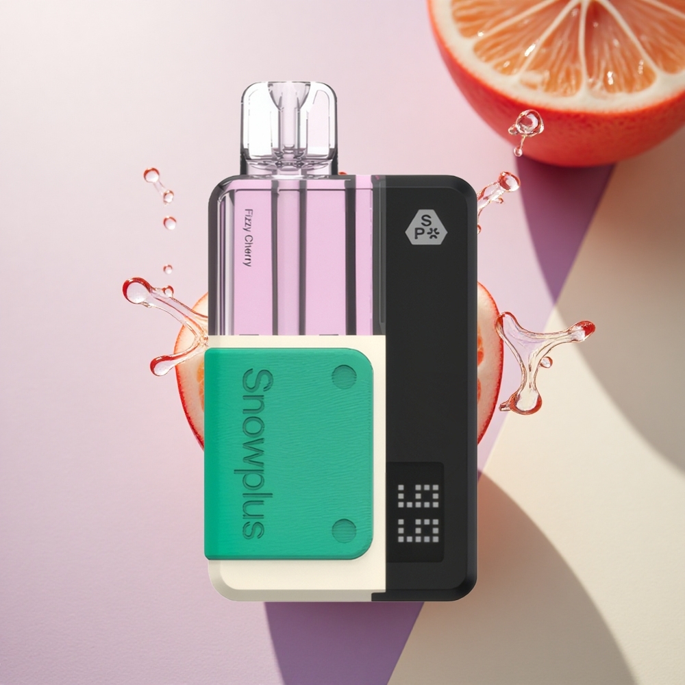 Snowplus Swift 15000 Puffs Pod Kit Dvigubas Tinklas Vyšnių Gazuotas 1000 mAh