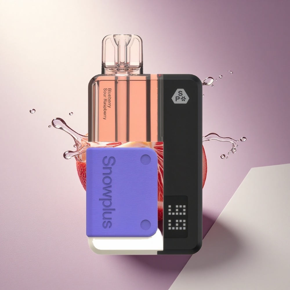 Snowplus Swift 15000 Puffs Pod Kit Mėlynųjų Uogų Rūgštus Avietės 1000 mAh Dvigubas Tinklas