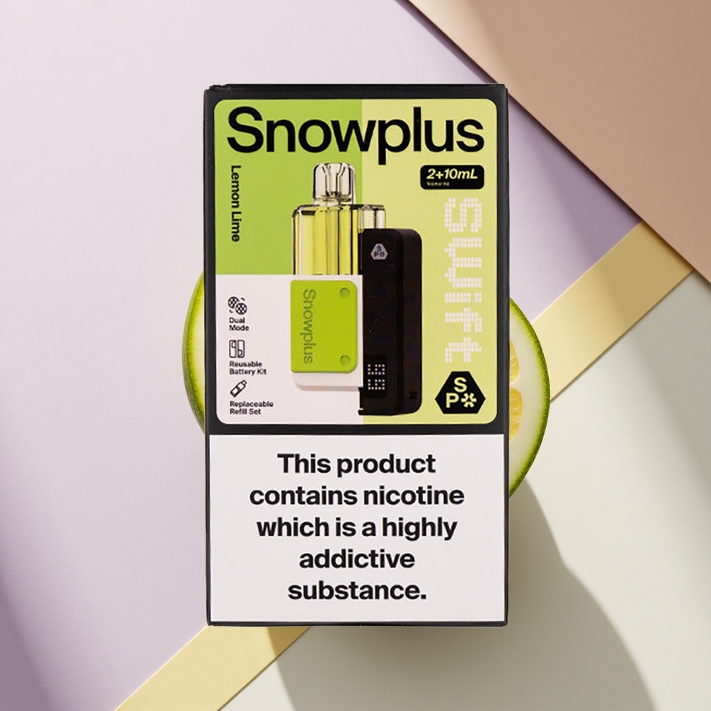 Snowplus Swift 5000 Puffs Citrina Žalia su 1000 mAh ir Nikotino 2%