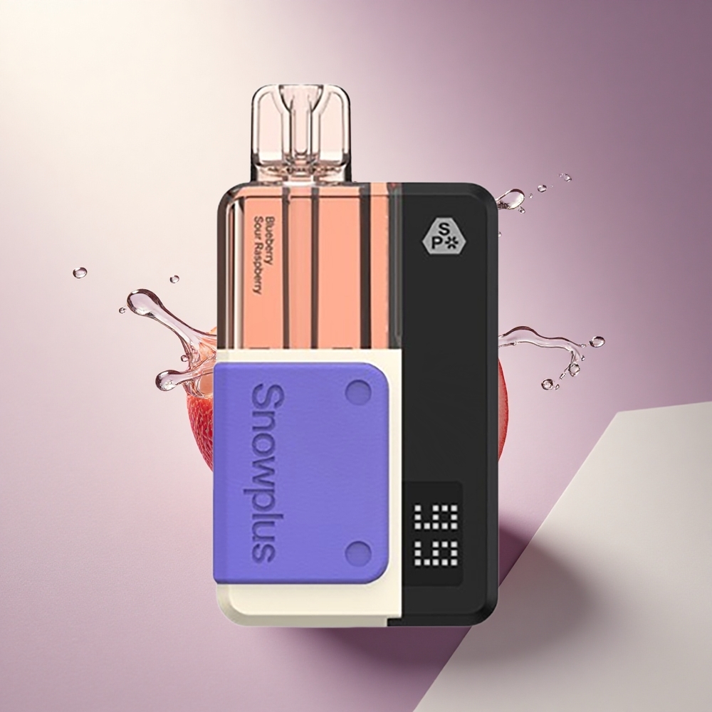 Snowplus Swift 5000 Puffs Mėlynųjų uogų rūgščioji avietė Dual Mesh 1000 mAh