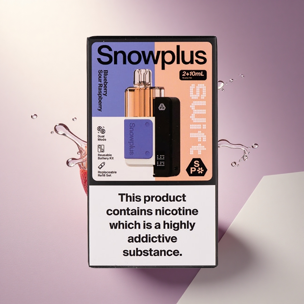 Snowplus Swift 5000 Puffs Mėlynųjų uogų rūgščioji avietė Dual Mesh 1000 mAh