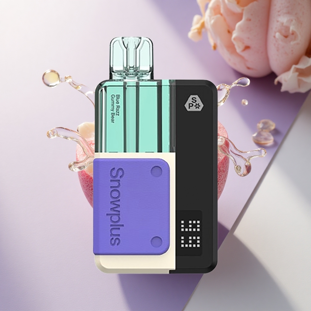 Snowplus Swift 5000 Puffs Mėlynoji Malšinukų Meškerė su 2% nikotino ir 1000 mAh