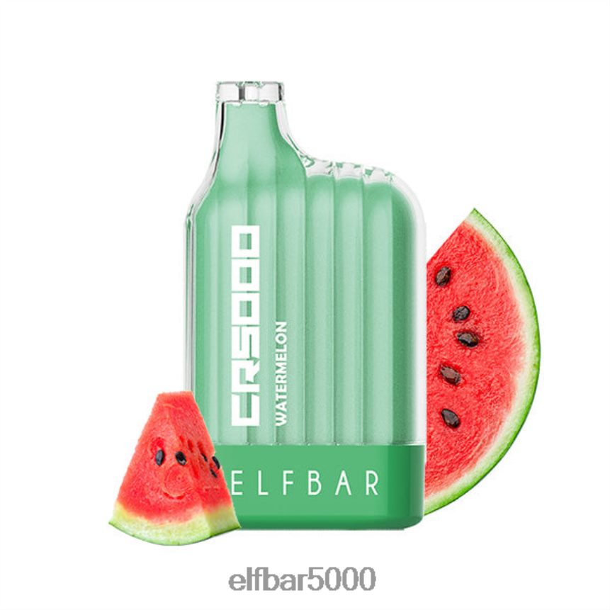 ELFBAR cr5000 vienkartinis vape 5000 įpūtimų persikų braškių arbūzas 6T86DN25 - ELFBAR Disposable