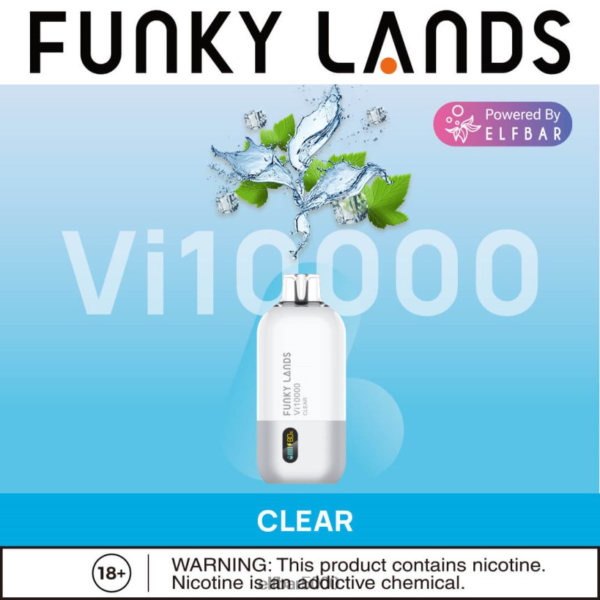 ELFBAR funky lands vienkartiniai vape vi10000 puffs klasikinė ledinė kava 6T86DN170 - ELF BAR Skoniai