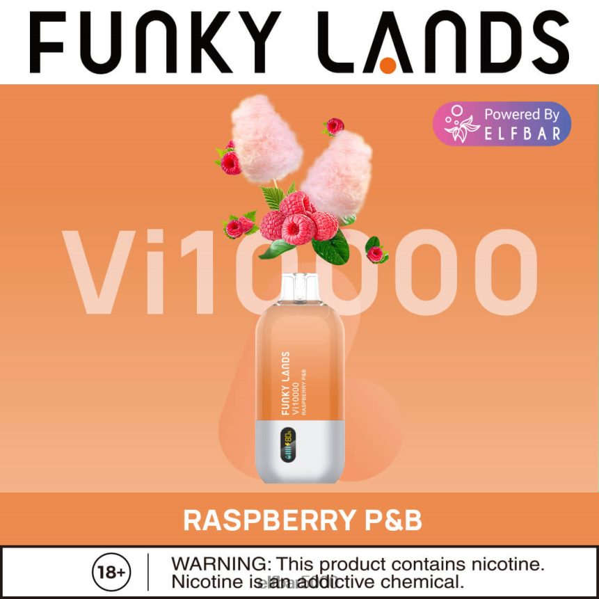 ELFBAR funky lands vienkartiniai vape vi10000 puffs persikų kola 6T86DN162 - ELFBAR Lithuania