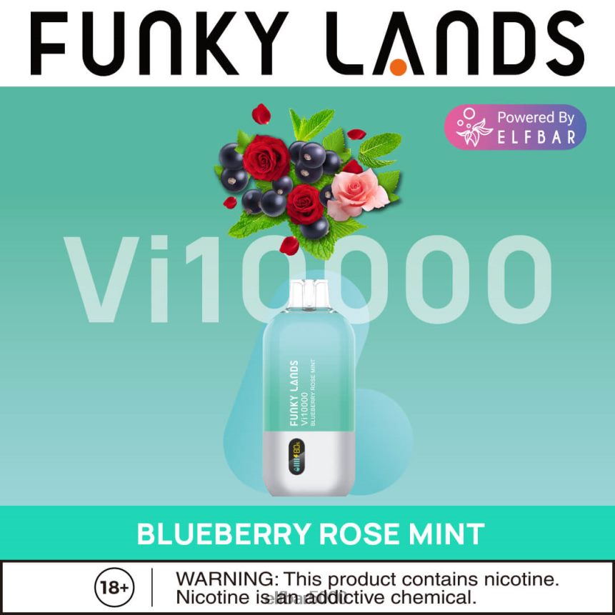 ELFBAR funky lands vienkartiniai vape vi10000 puffs uogų mišinys 6T86DN159 - ELF BAR 5007 Kaina