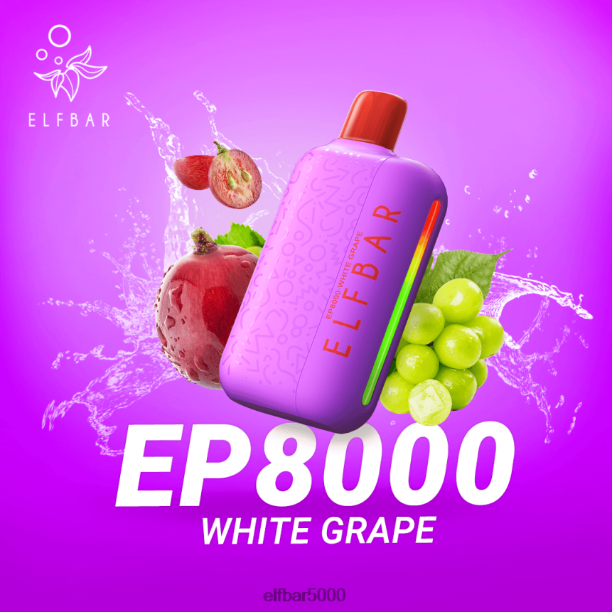 ELFBAR vienkartiniai vape nauji ep8000 pūstukai persikų mango 6T86DN74 - ELF BAR V5