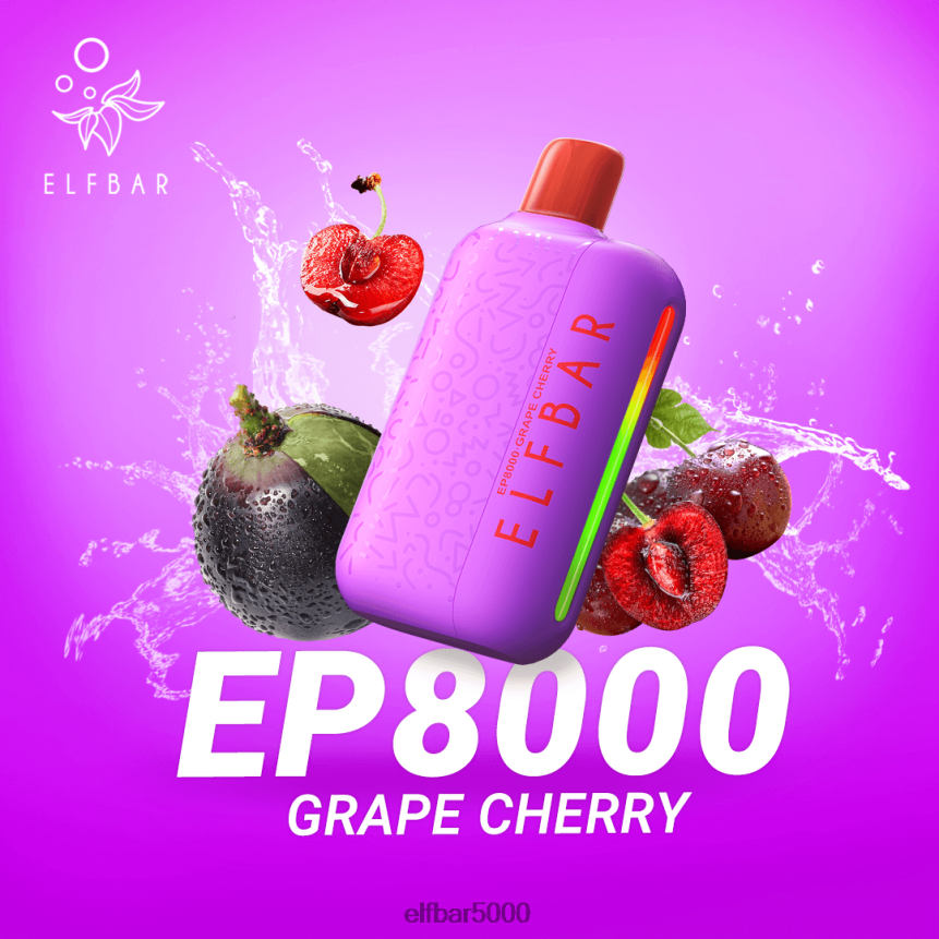 ELFBAR vienkartiniai vape nauji ep8000 pūstukai vyšnių persikų limonadas 6T86DN58 - ELF BAR 5002