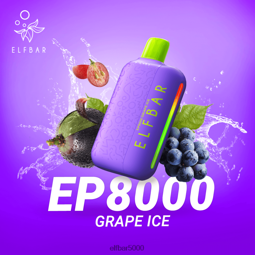 ELFBAR vienkartiniai vape nauji ep8000 pūstukai vyšnių persikų limonadas 6T86DN58 - ELF BAR 5002