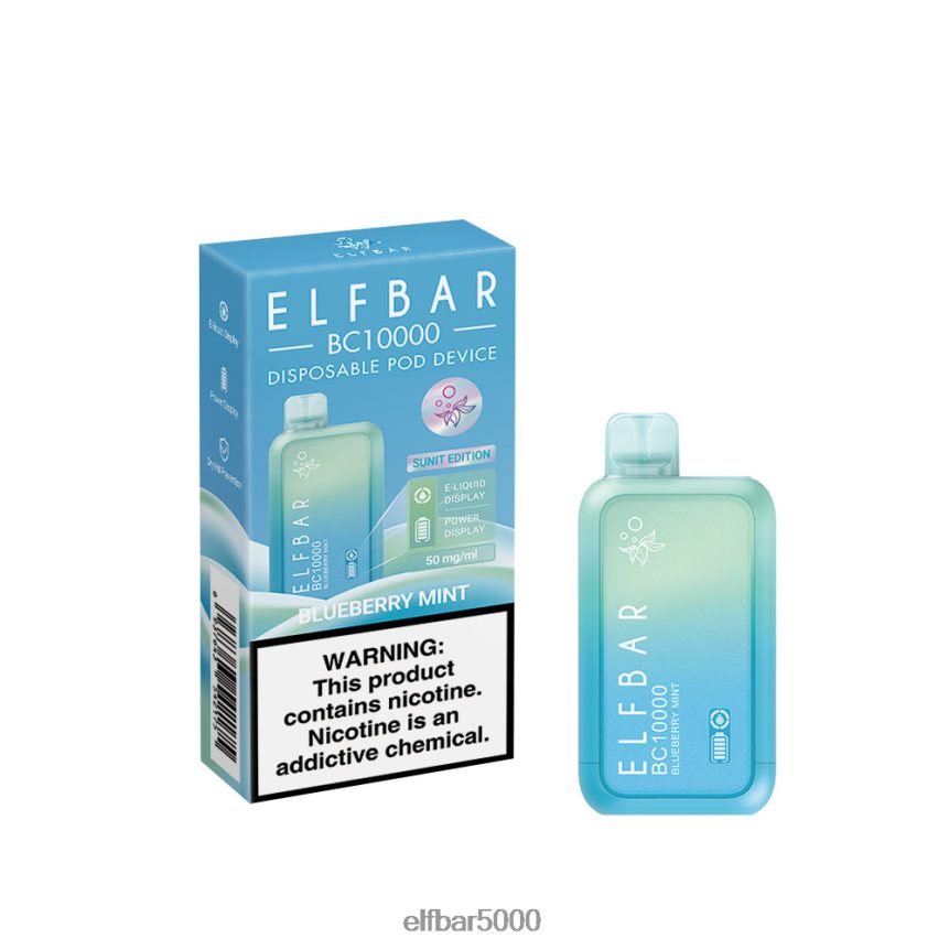 ELFBAR vienkartinis vape naujas bc10000 10000puffs gervuogių spanguolių 6T86DN35 - ELF BAR Af5001