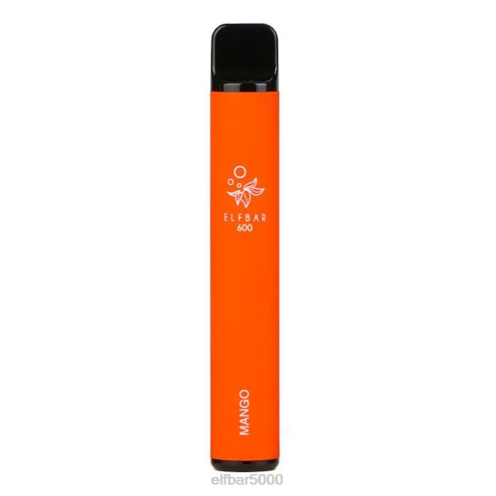 elfbar 600 vienkartinis vape - 20mg mango - ELFBAR Kaina V20N51
